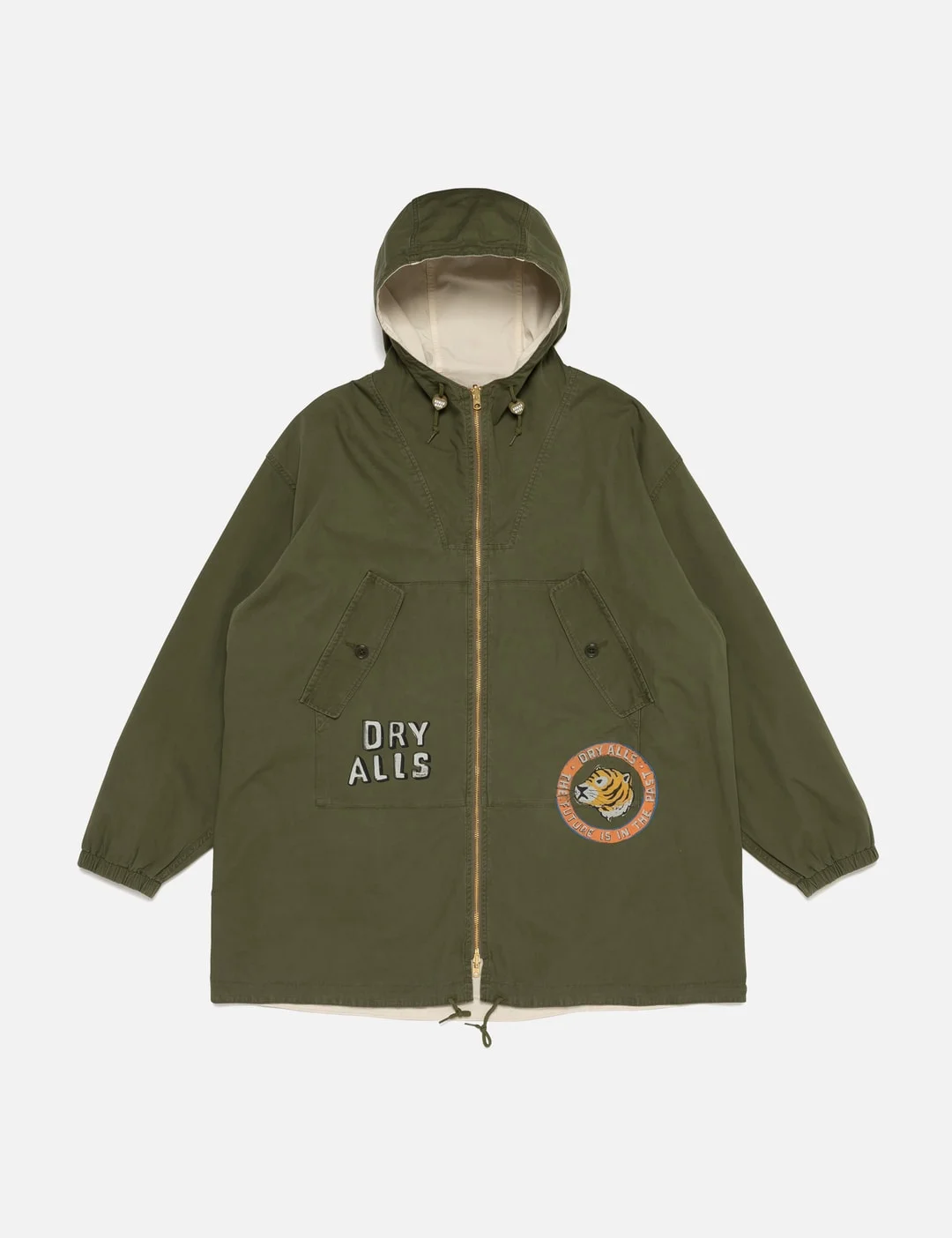 REVERSIBLE HOODED COAT - 1