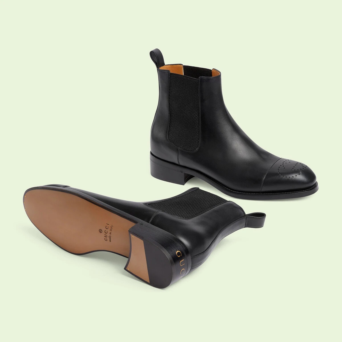 Men's ankle boot with buckle - 5