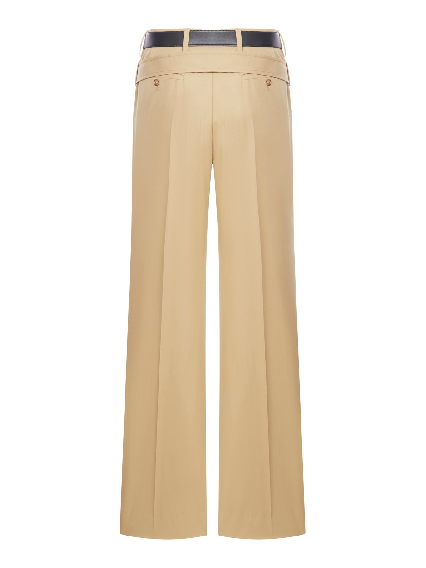 COTTON TWILL TROUSERS - 2