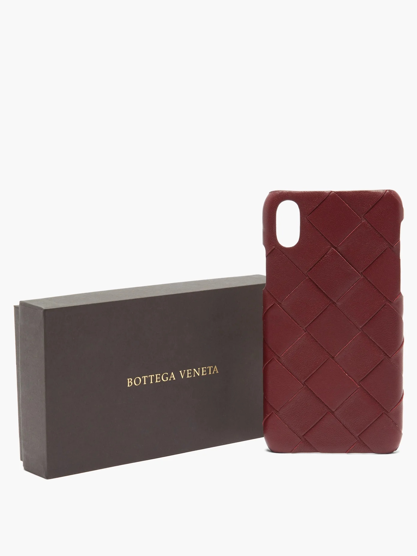 Intrecciato iPhone® X leather phone case - 3