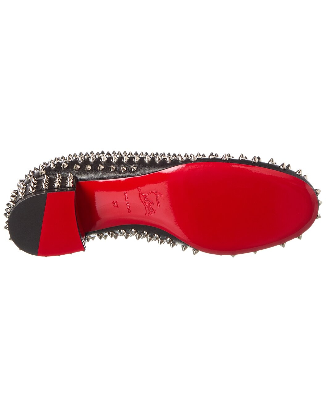 【関税込】Christian Louboutin Spikeasy 30 mm ローファー Christian Louboutin Men's Spikeasy Studded Nappa Leather
