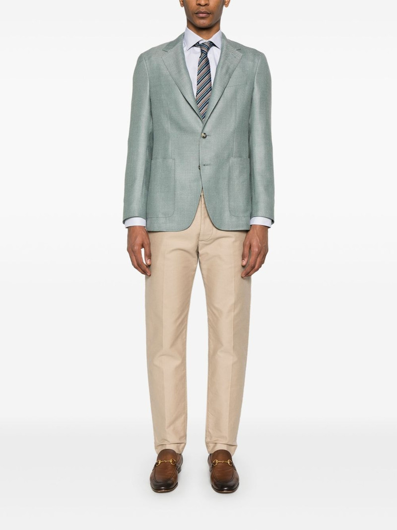 Canali twill blazer outlook