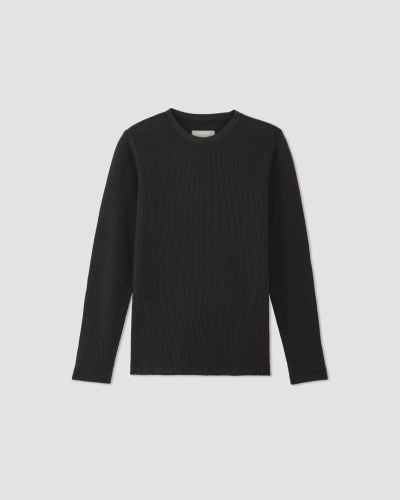 THE WAFFLE LONG-SLEEVE CREW 1