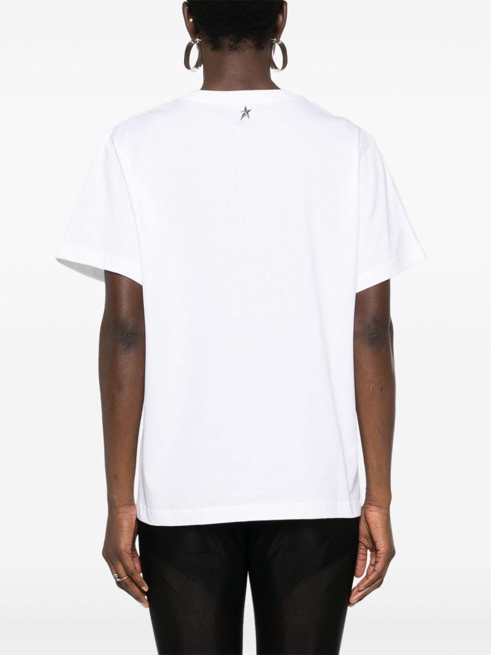 logo-print cotton T-shirt - 4