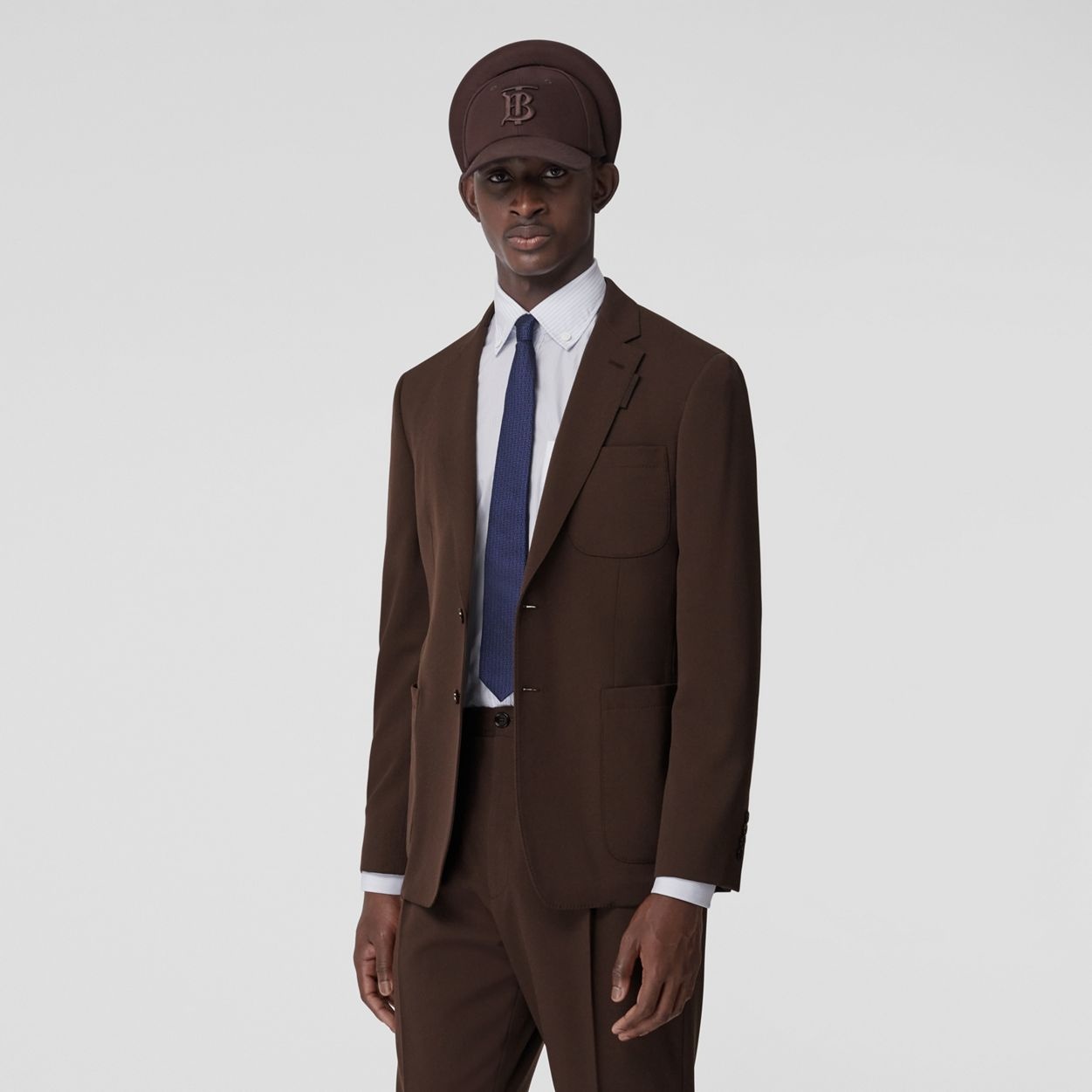 Slim Fit Wool Tailored Jacket - 6