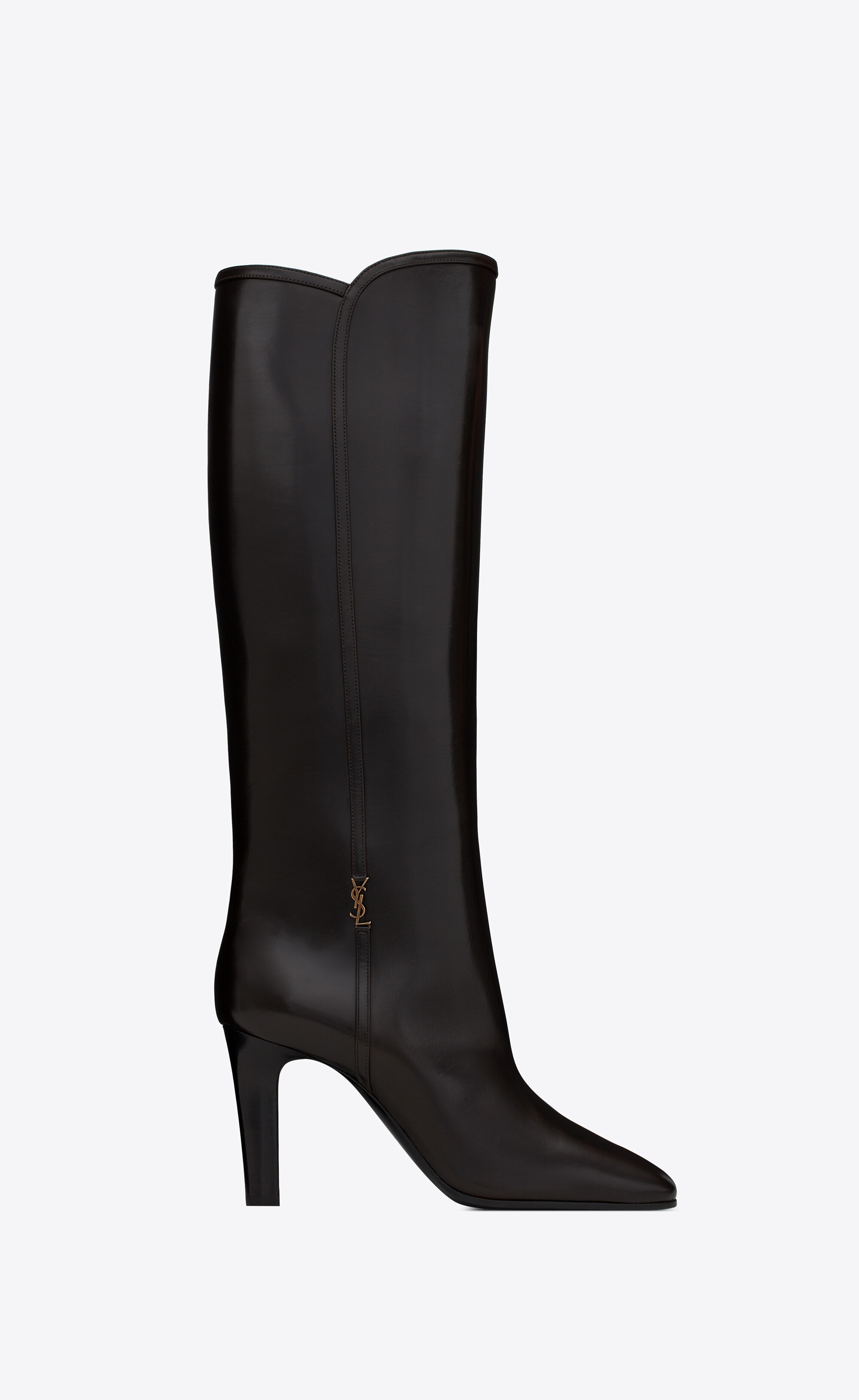 jane monogram boots in smooth leather - 1