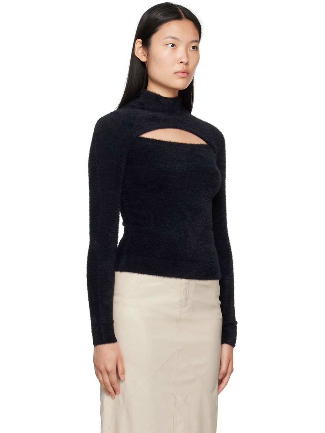 Black Mayers Turtleneck - 2