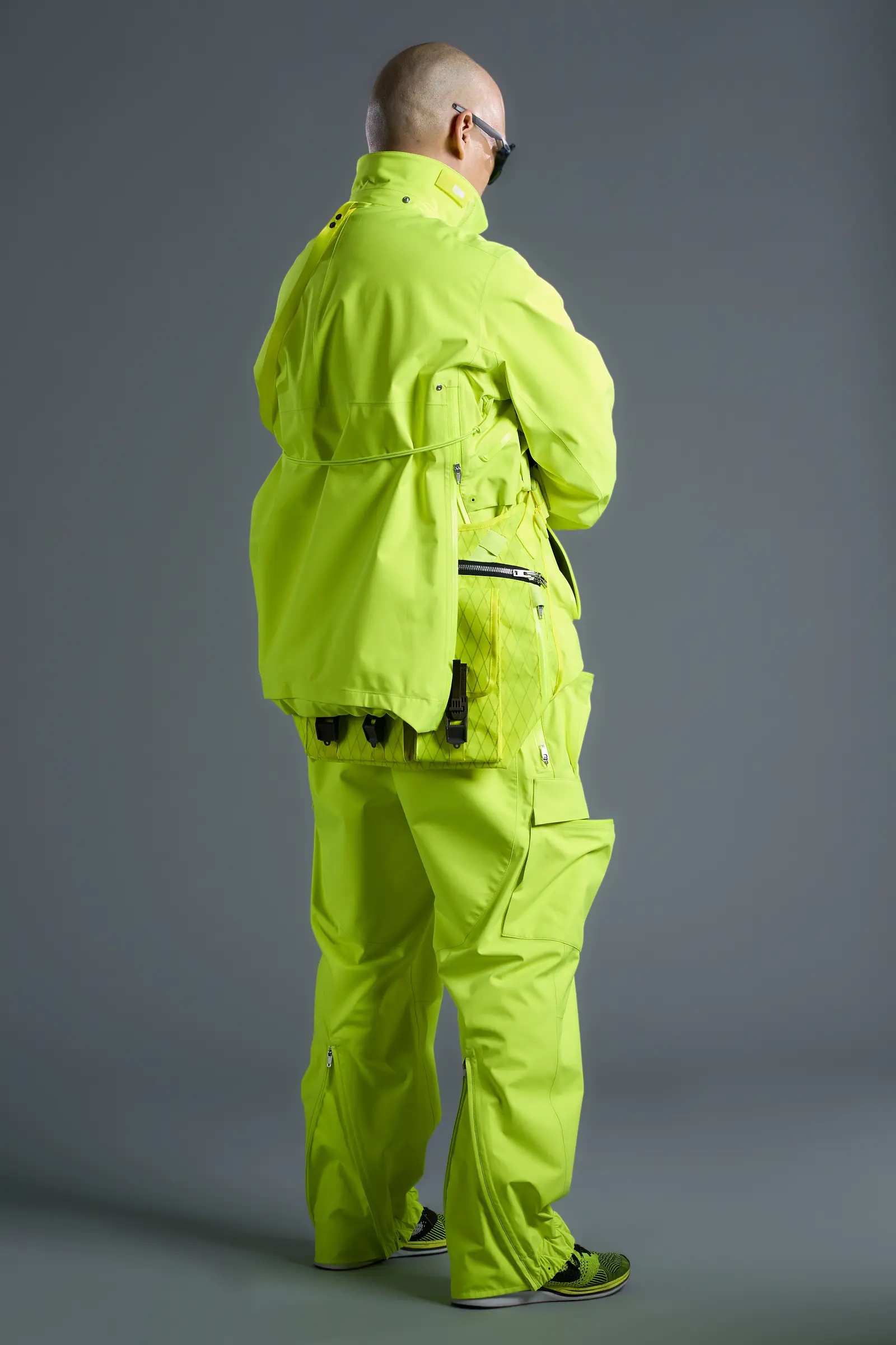 J1W-GTV 2.5L Gore-Tex Interops Jacket Hi-Vis Yellow - 56
