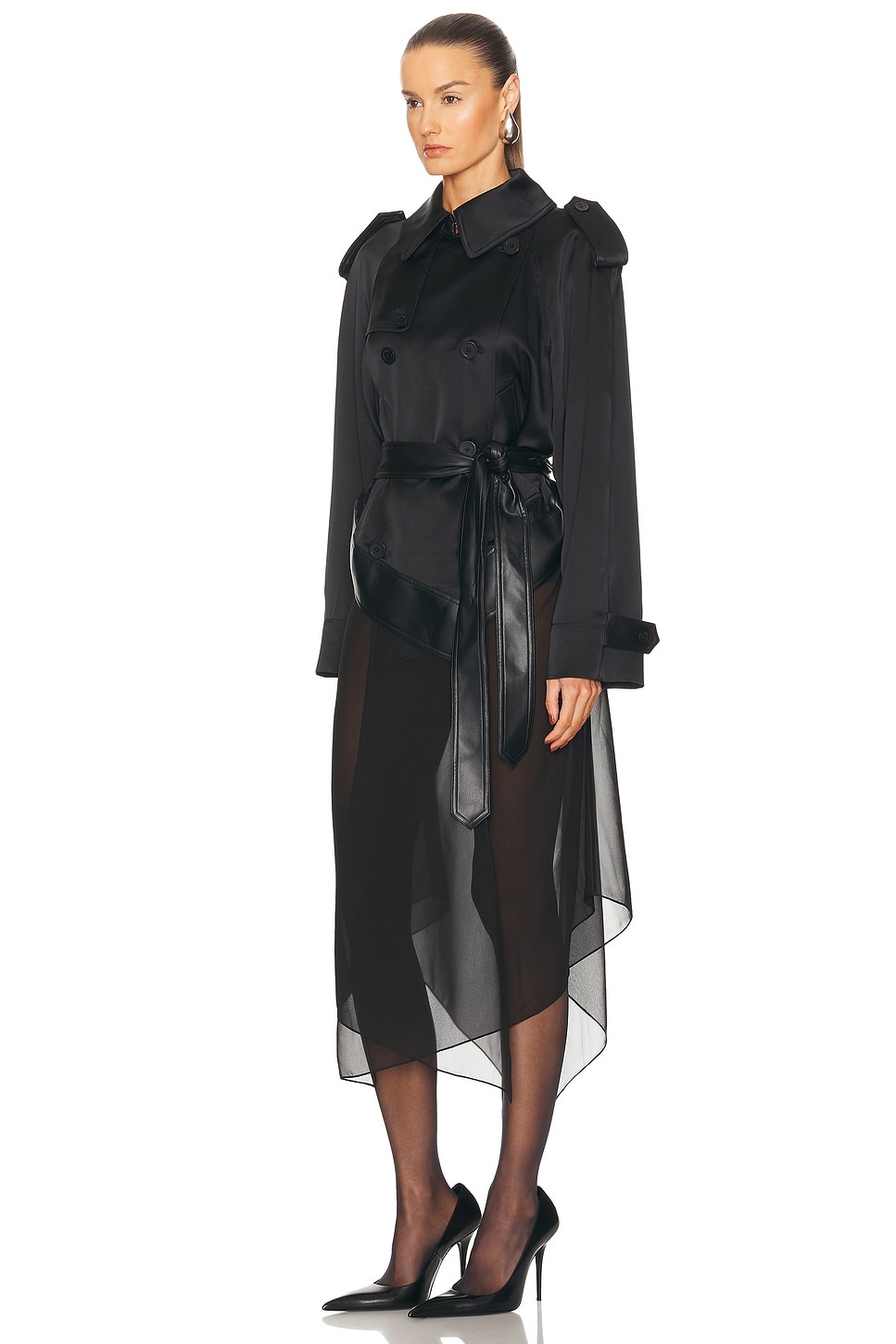 Belted Trenchcoat - 3