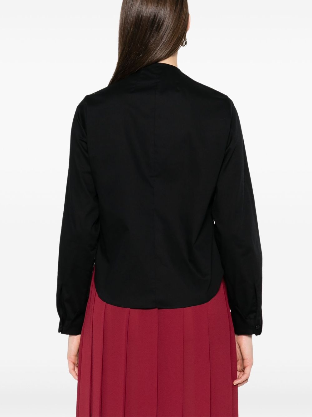 mock-neck shirt - 7