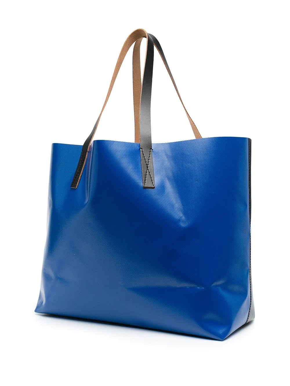 contrast-panel tote bag - 3