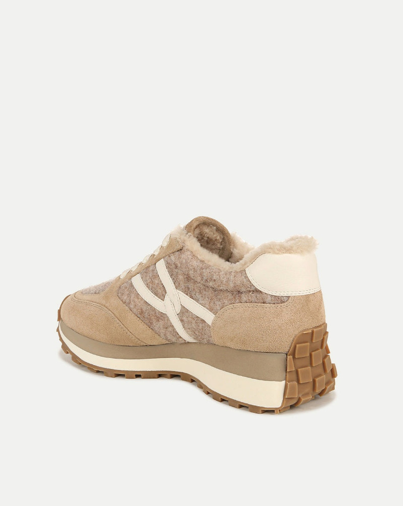 VERONICA BEARD VALENTINA SHEARLING SNEAKER outlook