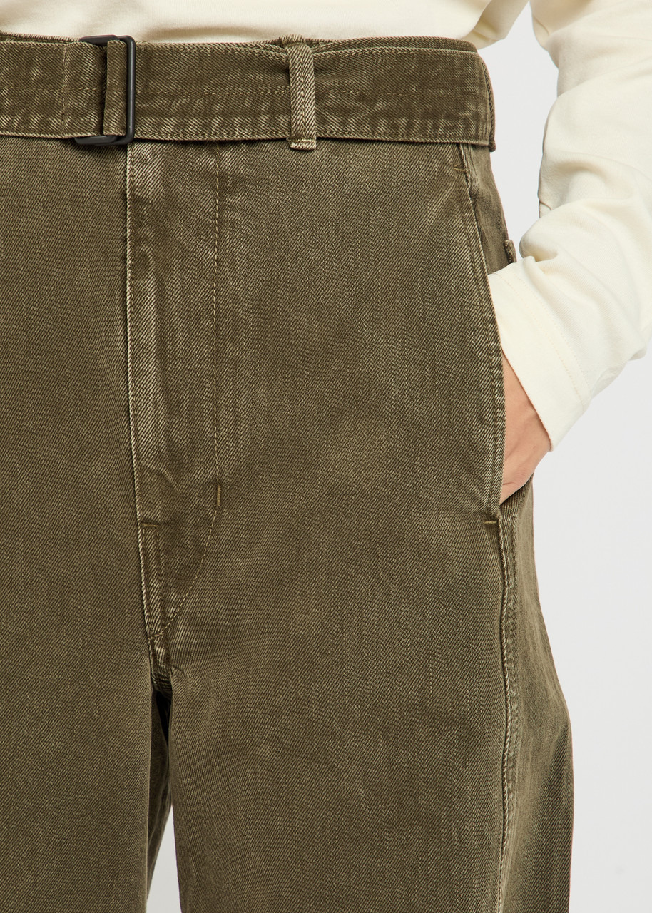 Lemaire Belted Barrel-leg Jeans - 5