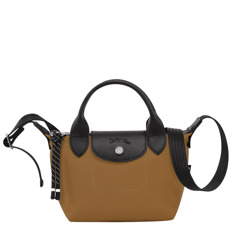 Le Pliage Energy XS Handbag Tobacco - Recycled canvas 1
