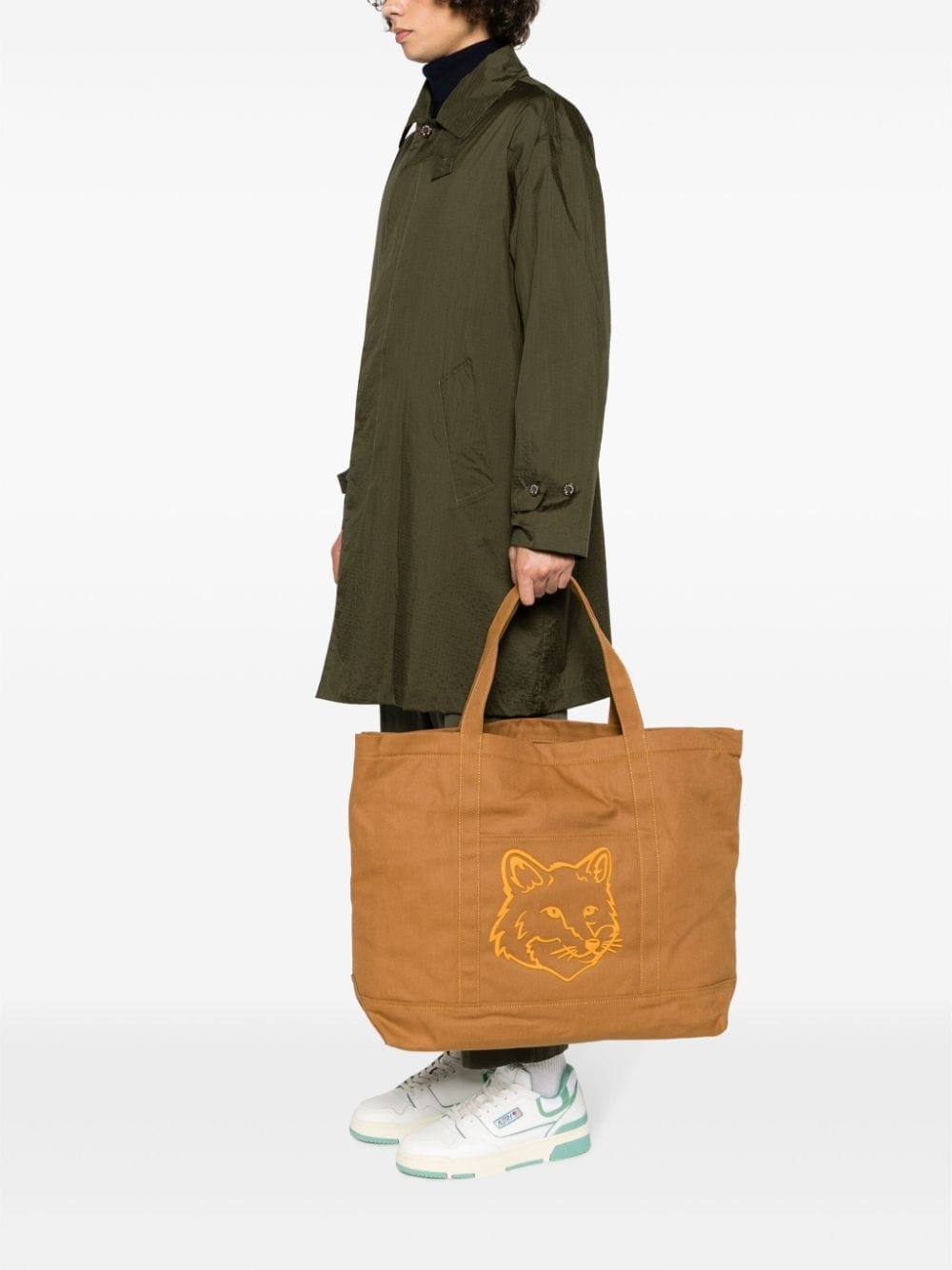 large Bold Fox tote bag - 4