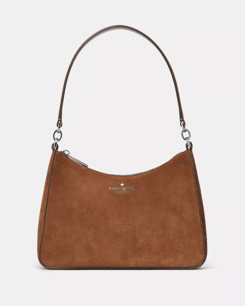 Margot Suede Shoulder Bag 1