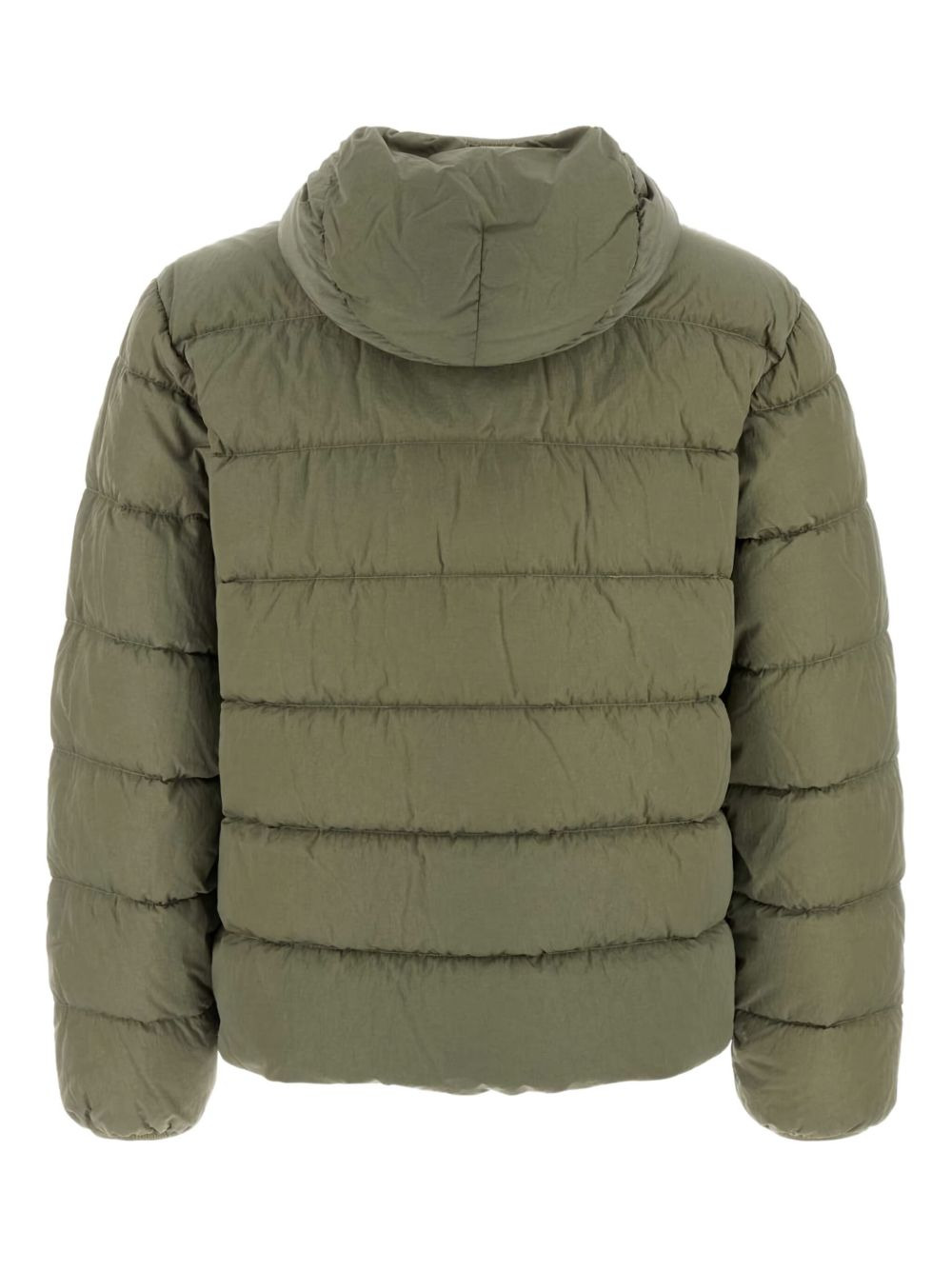 hooded down jacket - 2