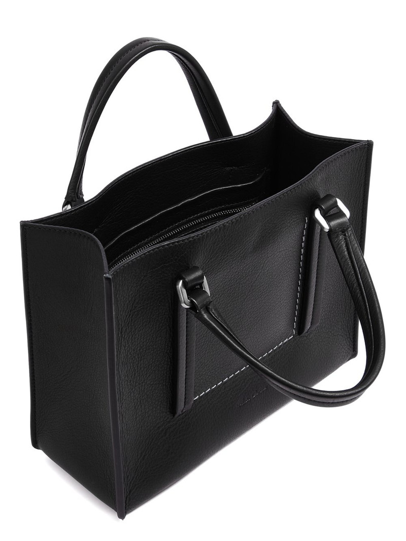 Black Hollywood Mini Edith Shopper Tote 4