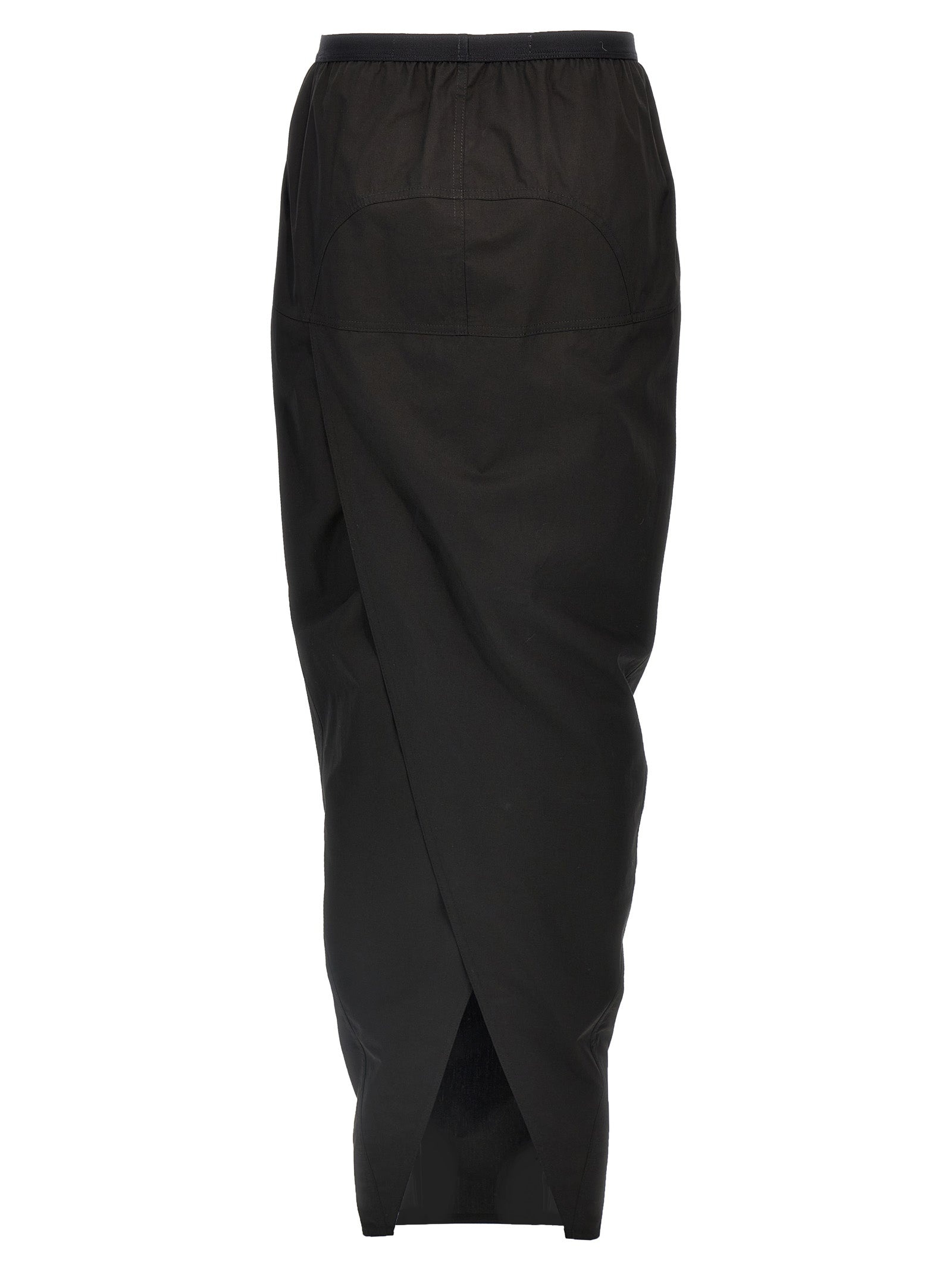 Pillar Long Skirts Black - 2