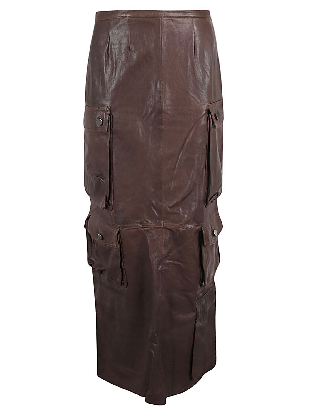 Fermas.Club - FERMAS.CLUB Skirts Brown - 2