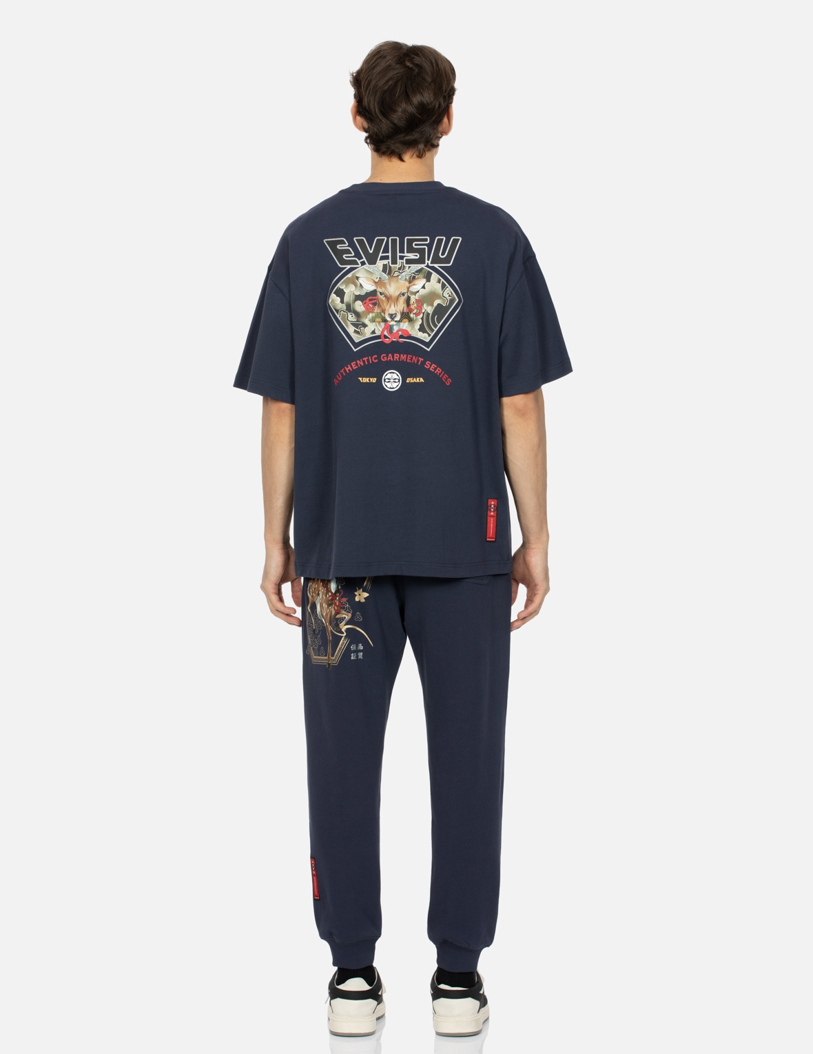 DIVINE DEER PRINT REGULAR FIT SWEATPANTS - 5
