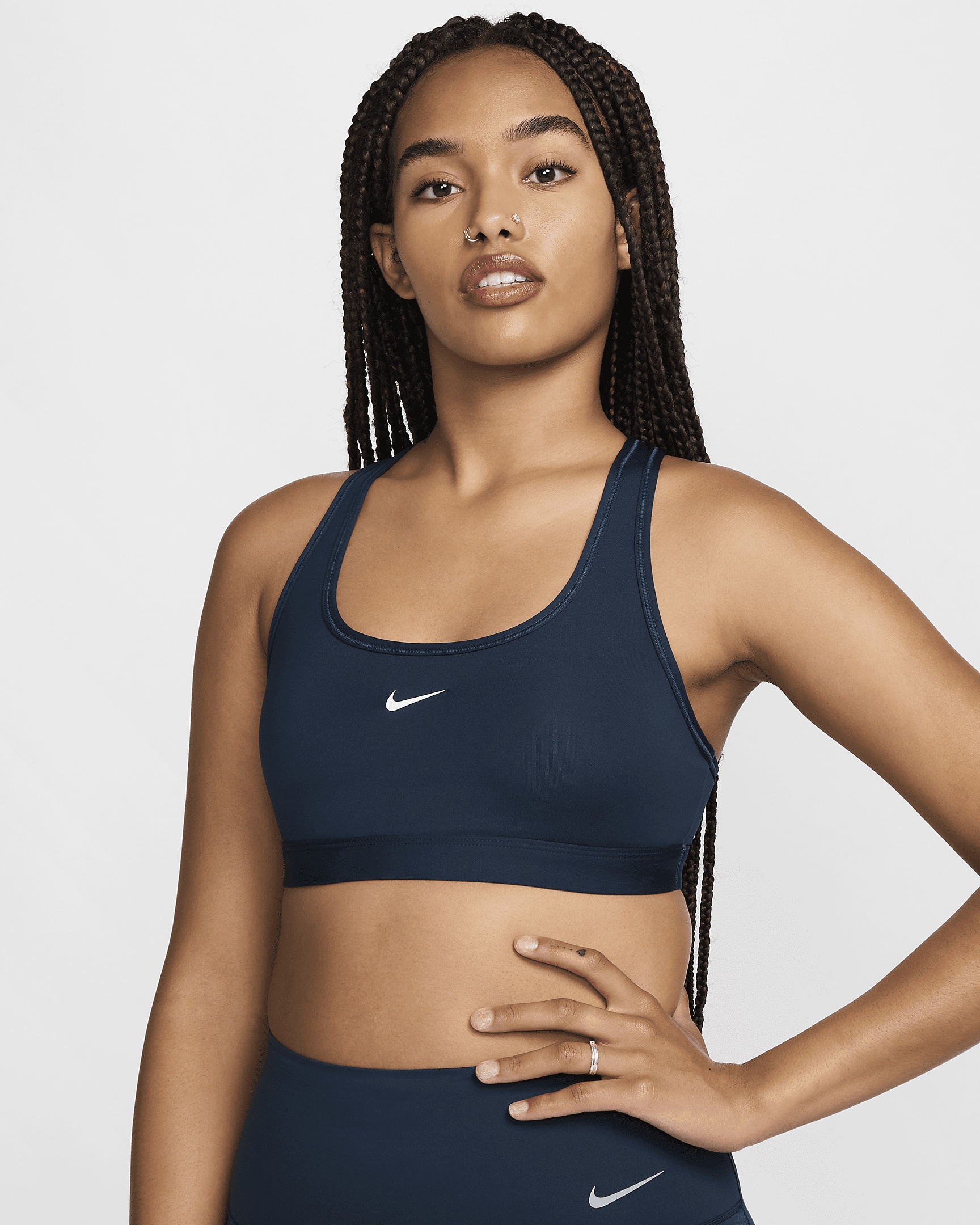 Nike Swoosh Light Support Women's Non-Padded Sports Bra - 2