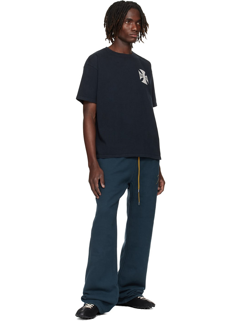 Rhude Navy Classic Sweatpants outlook