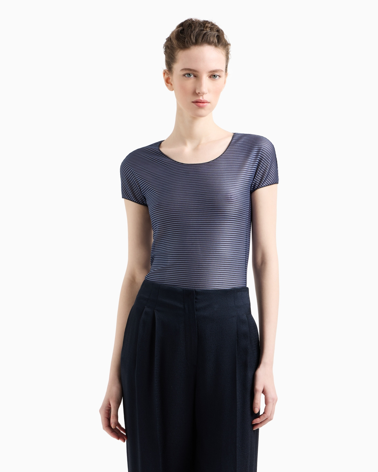 ICON STRIPED LIGHTWEIGHT JERSEY JUMPER - 4
