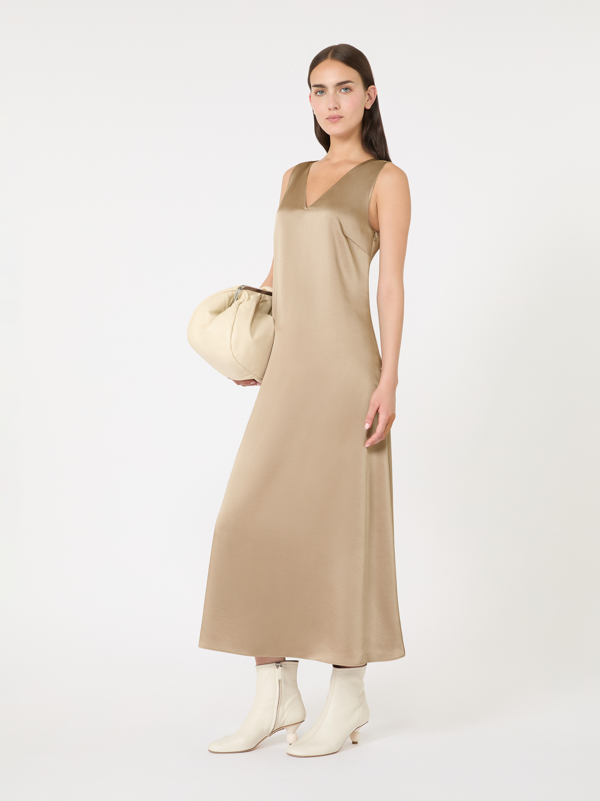 OTTELIA Flowing satin dress - 2