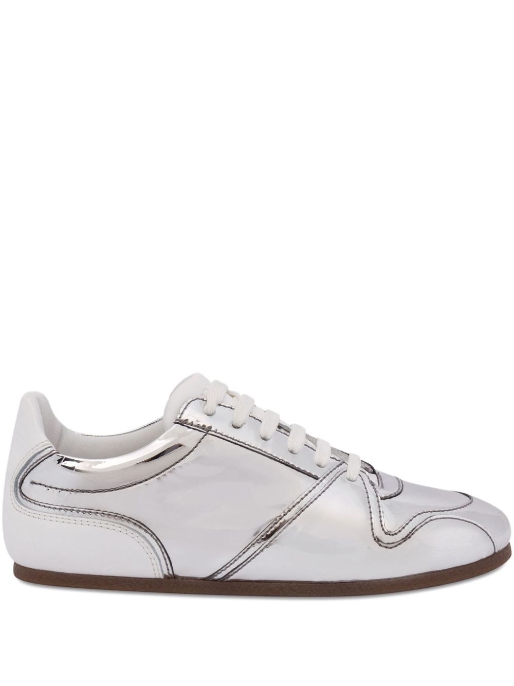metallic sneakers - 1