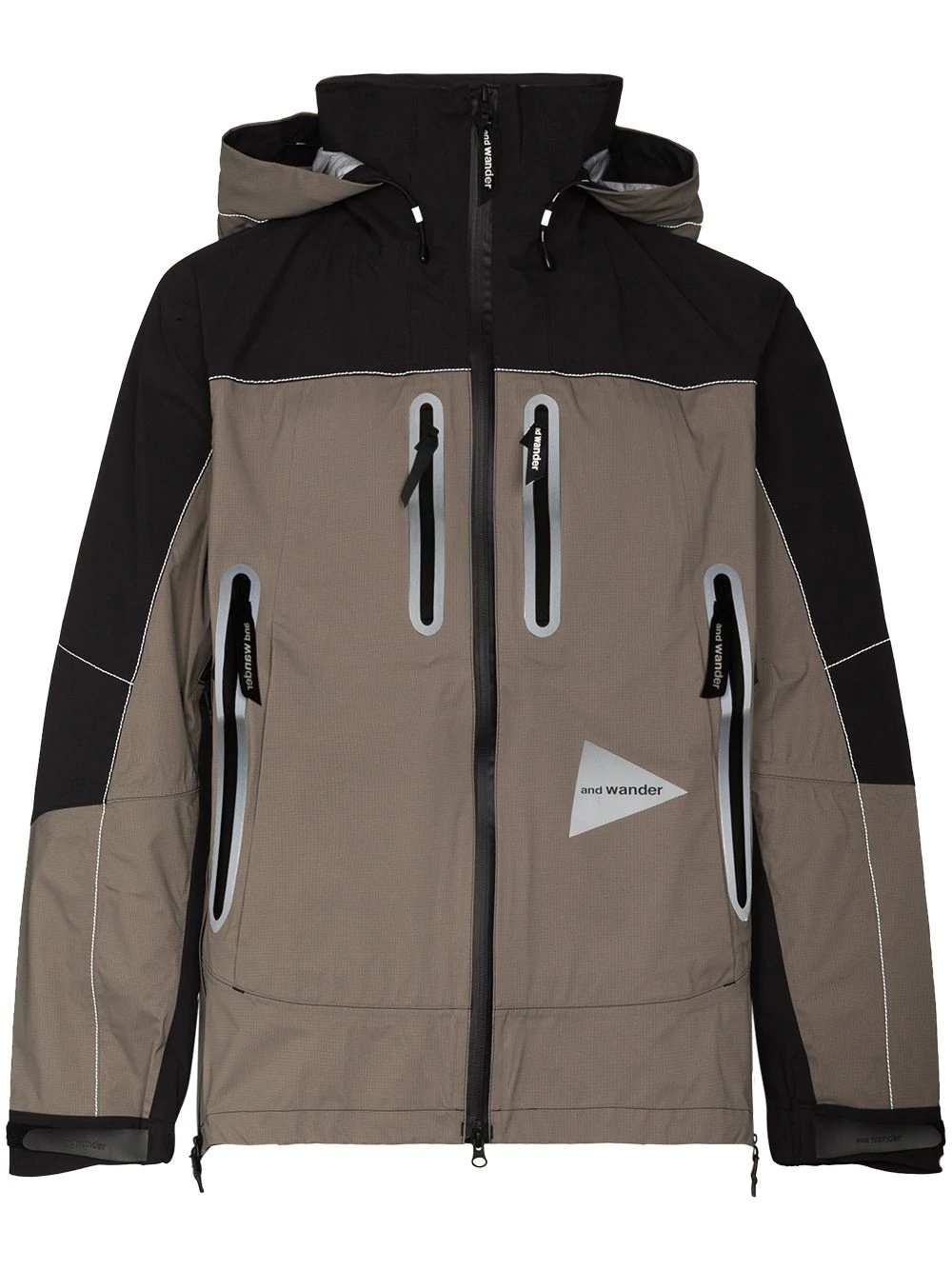 Event two-tone waterproof rain jacket - 1