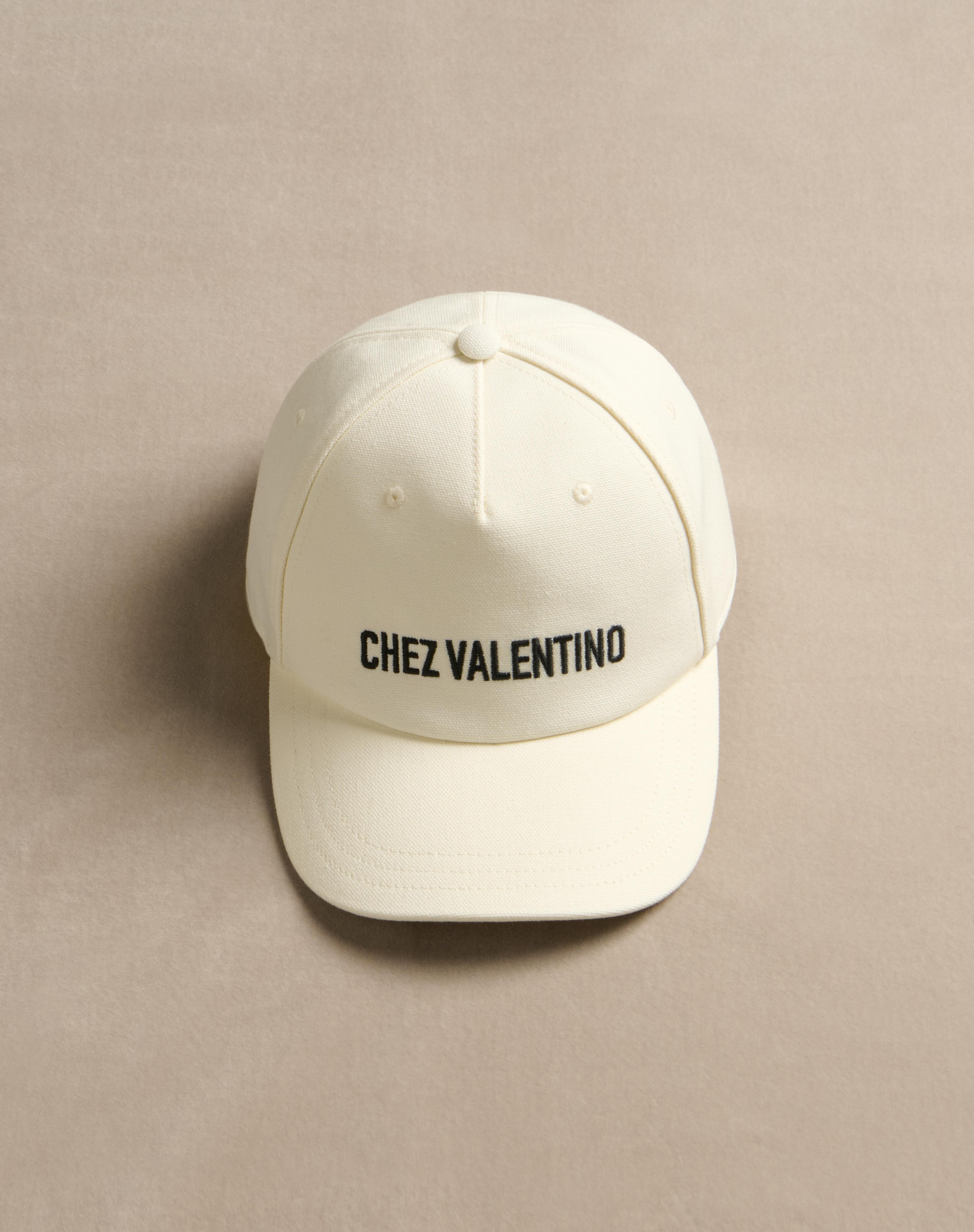 CHEZ VALENTINO COTTON BASEBALL CAP - 5