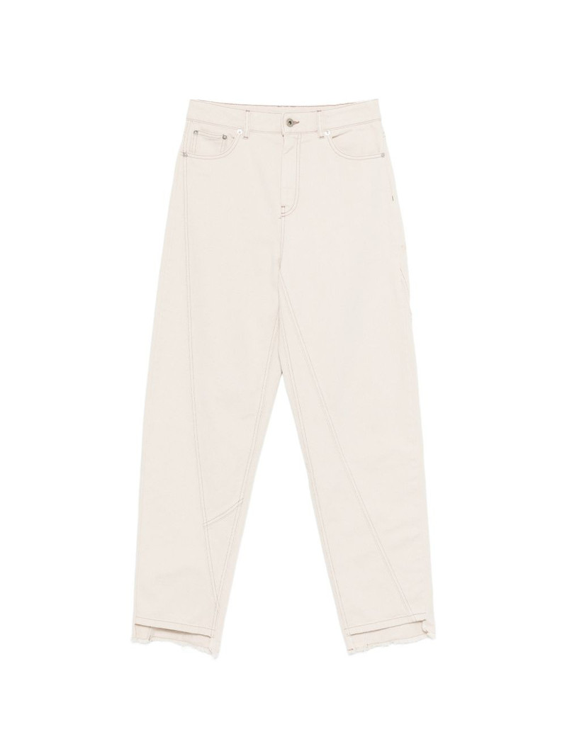 panelled boyfriend jeans 1