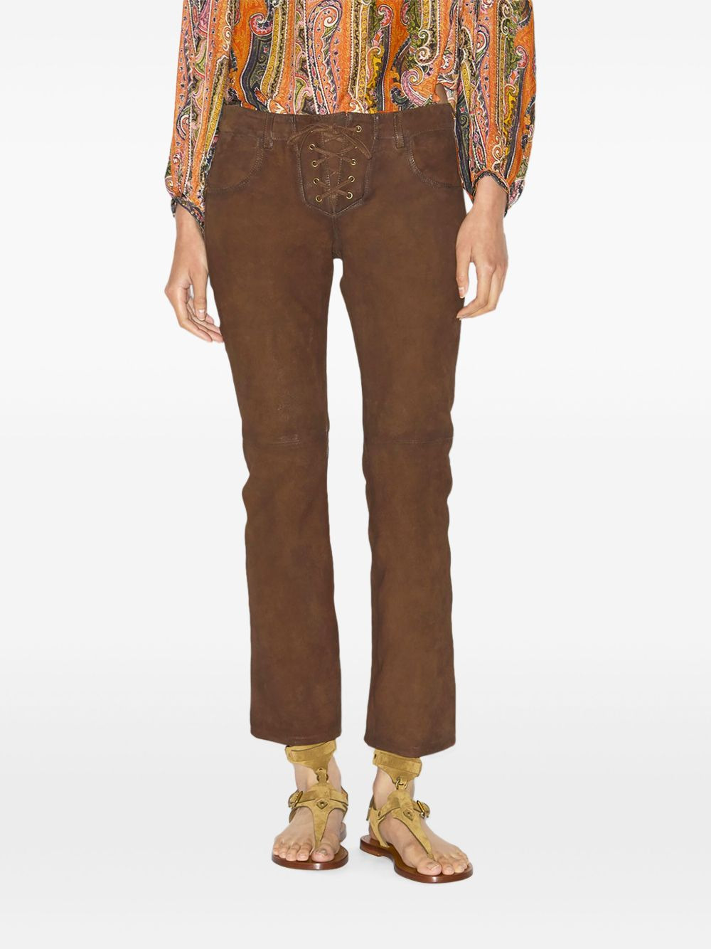 Isabel Marant Trousers Brown - 2