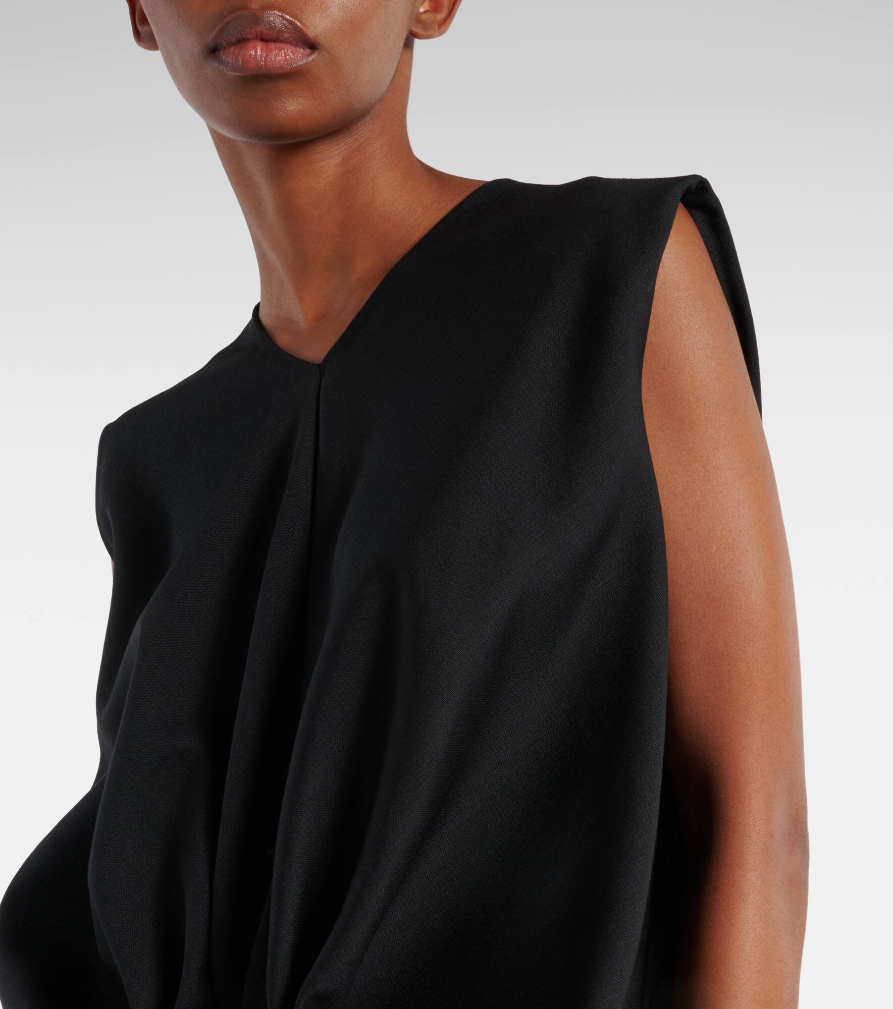 Niel wool and mohair maxi dress - 5