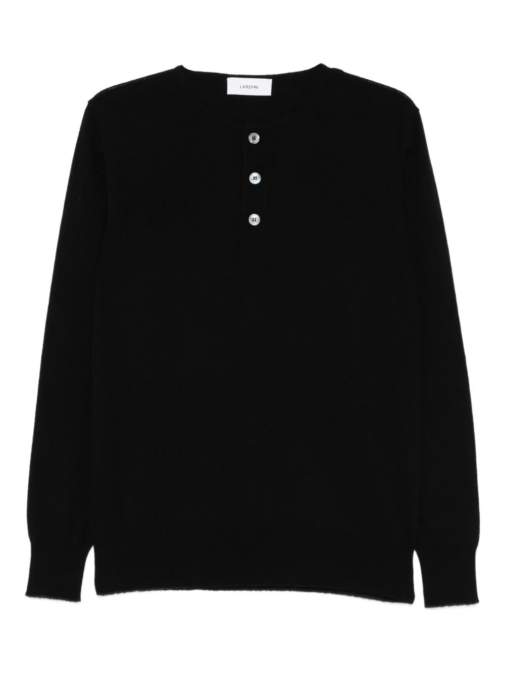 buttoned sweater - 1