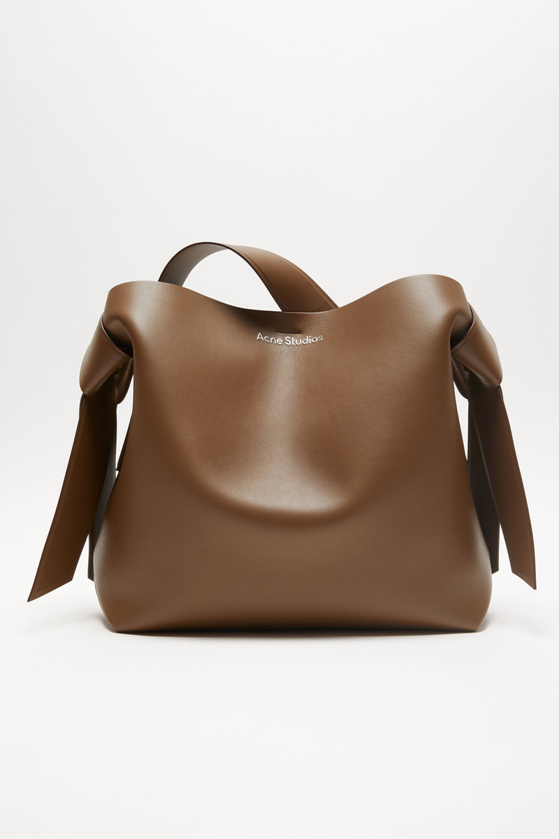 Musubi midi shoulder bag - Camel brown 1