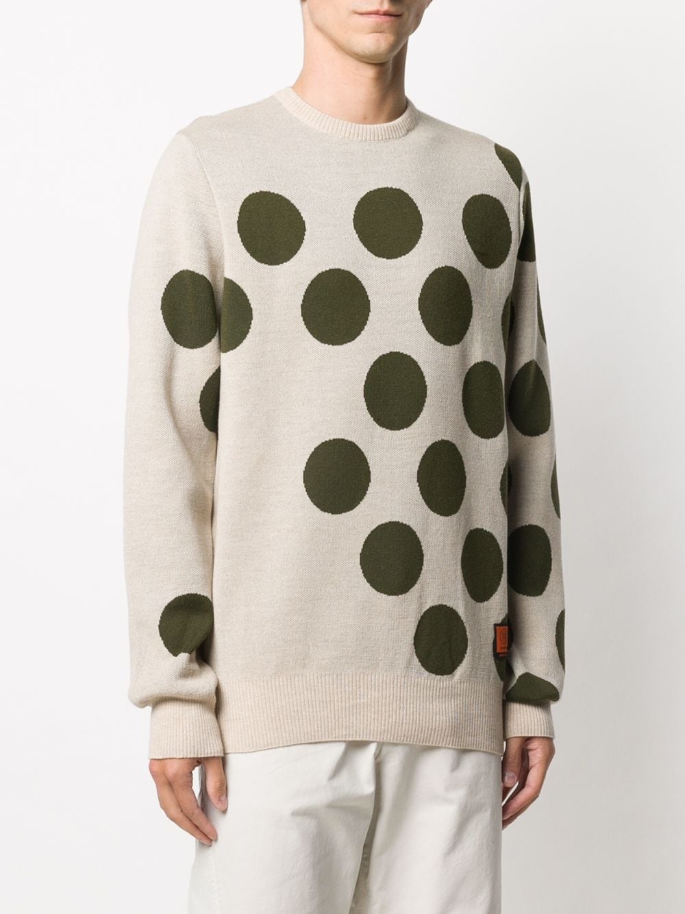 dotted knit jumper  - 3