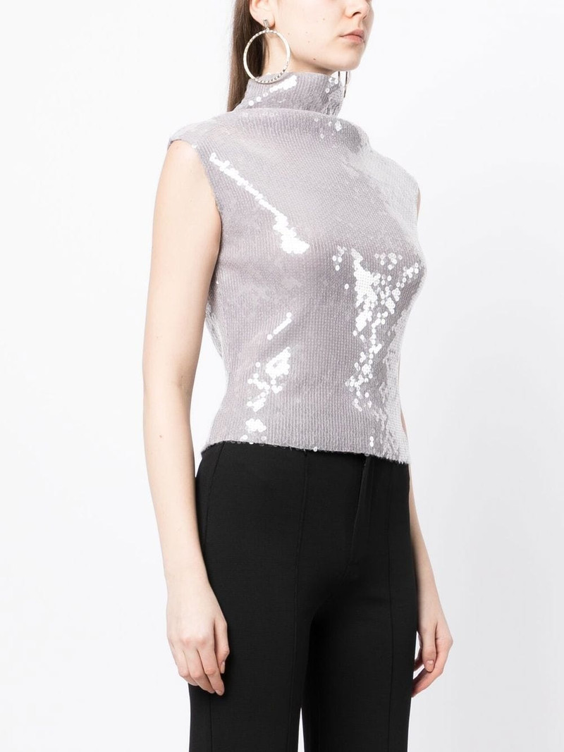 Luna sequin-embellished top 3