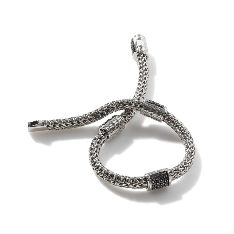 Icon Bracelet, Sterling Silver, Gemstones, 5MM 3