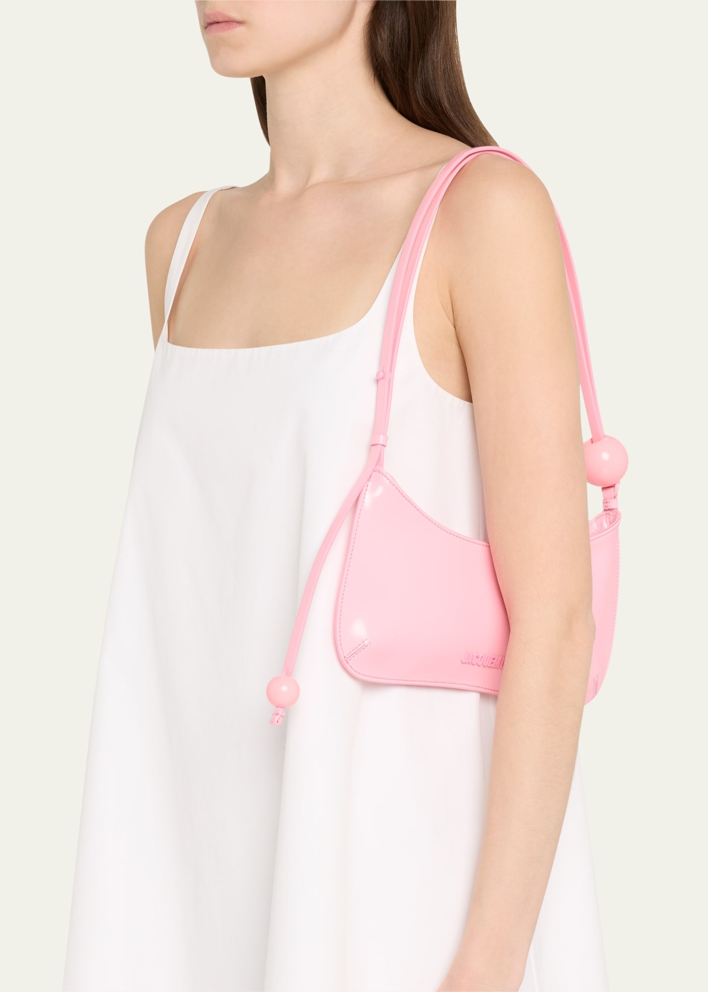 Le Bisou Perle Leather Shoulder Bag - 2