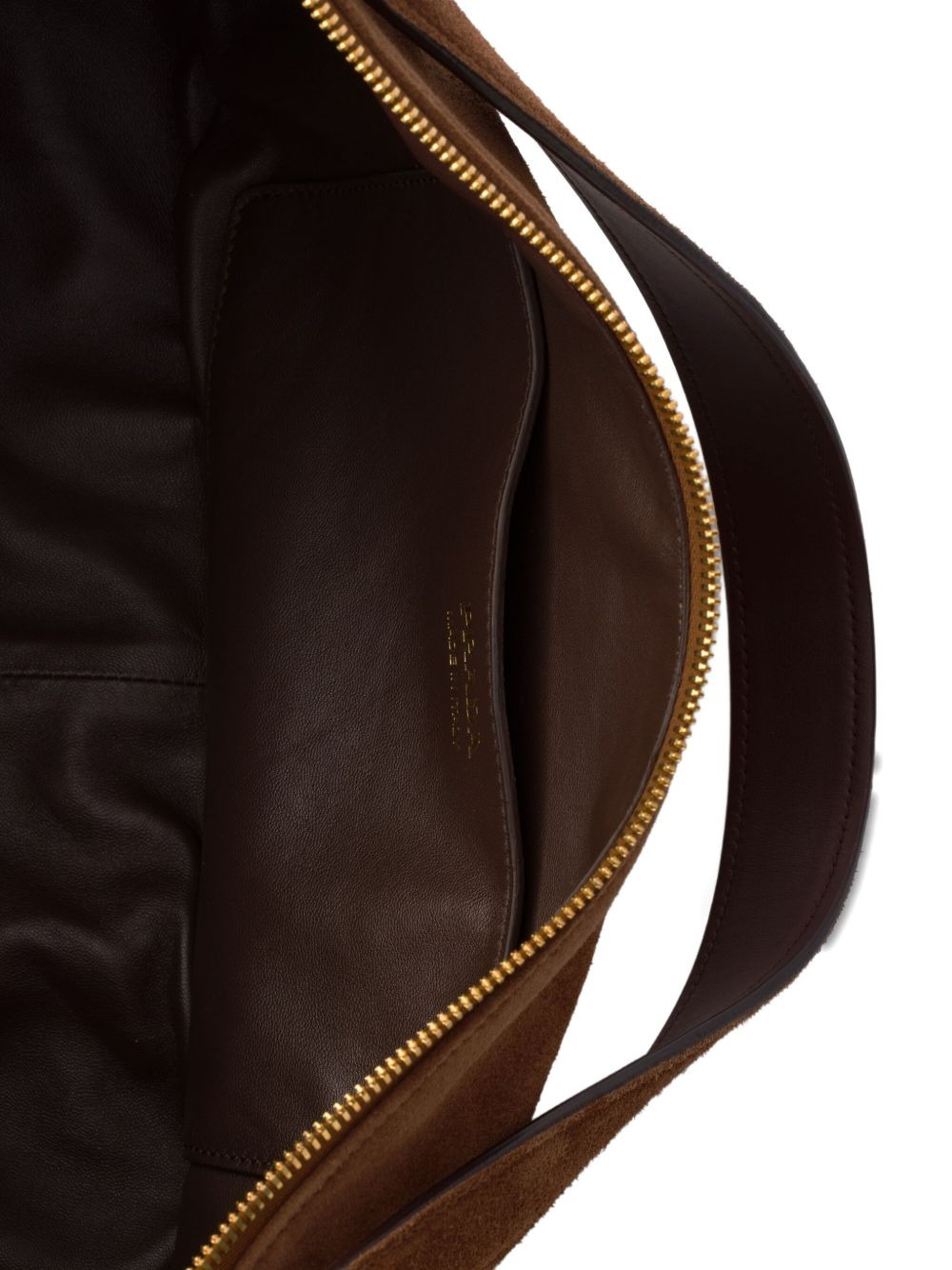 large suede shoulder bag - 6