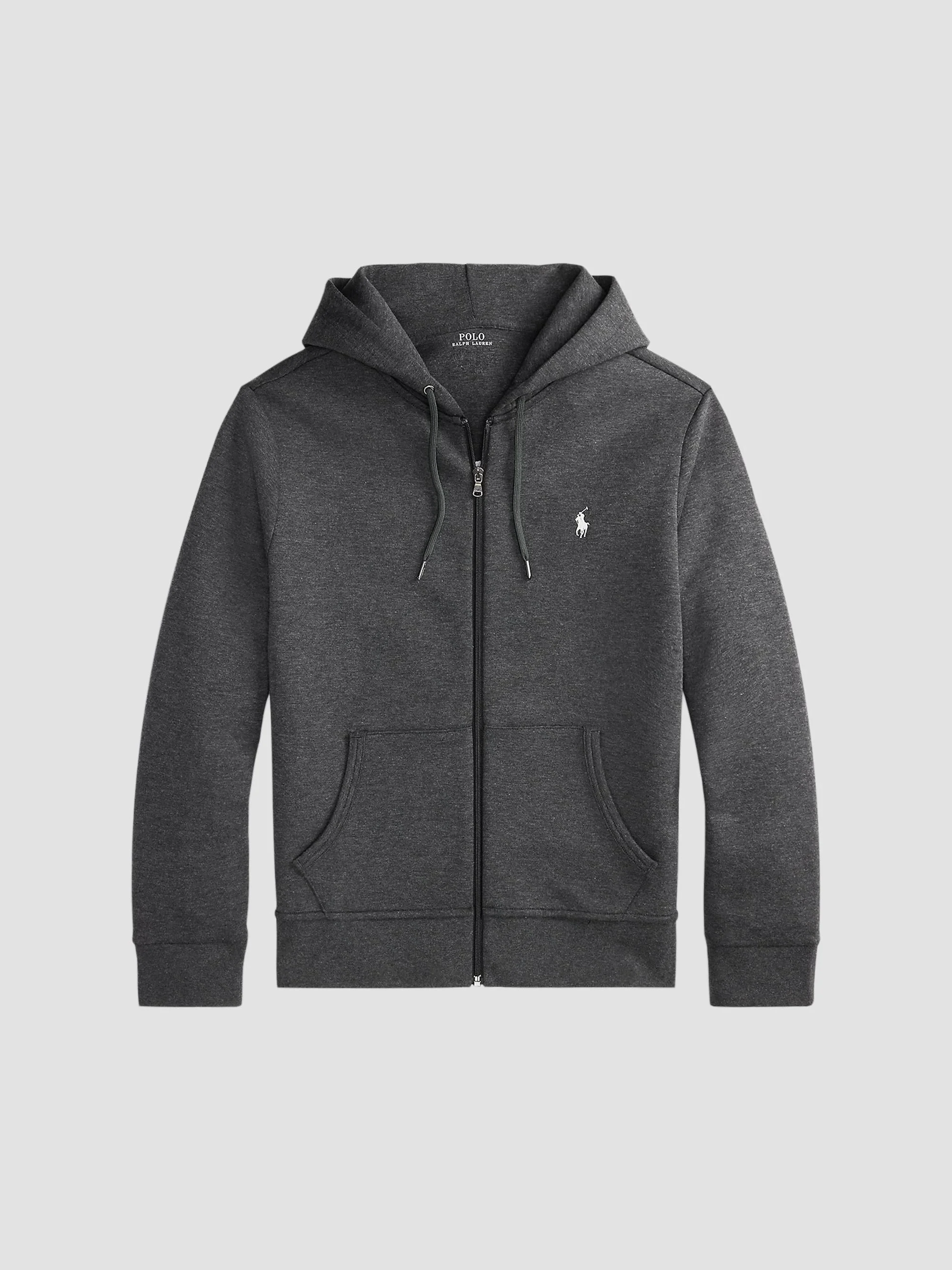 Men's Double-Knit Full-Zip Hoodie - Windsor Heather - 1