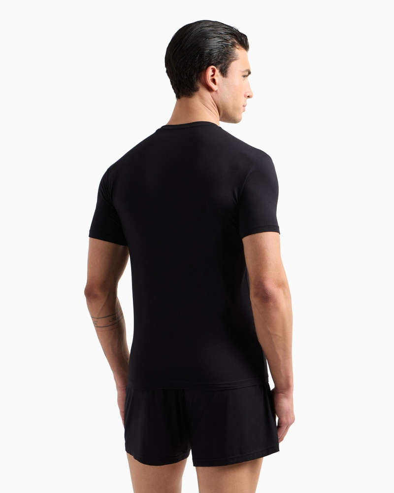 FITTED LOUNGEWEAR T-SHIRT IN SOFT MODAL 3