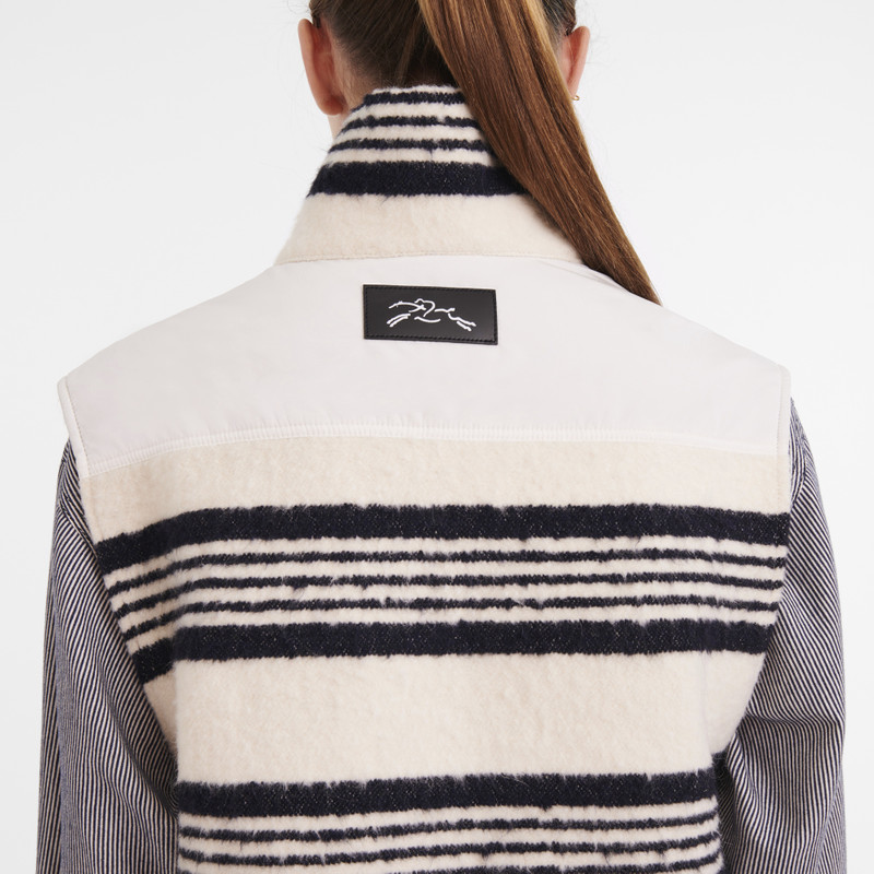 Fall-Winter 2023 Collection Sleeveless cardigan Navy - OTHER 4