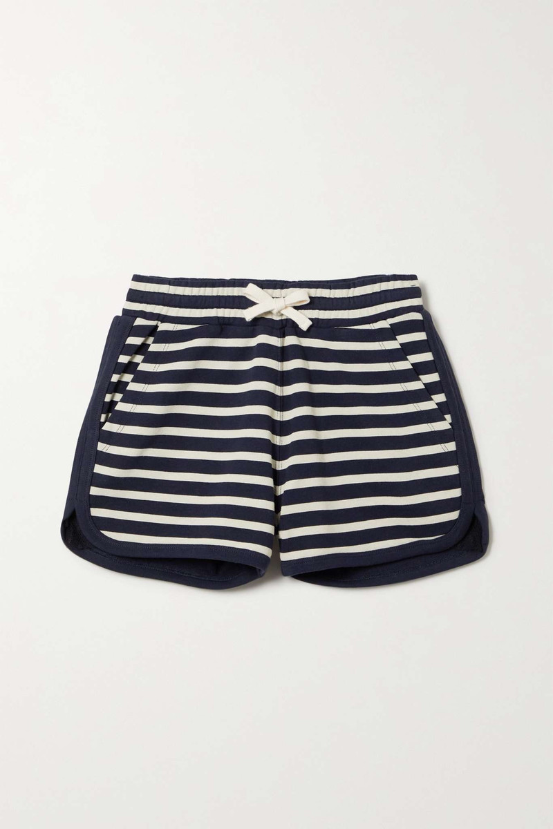 Striped cotton-jersey shorts 1