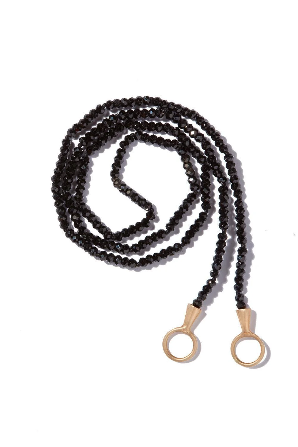 Itty Bitty Black Spinel Strand - 1