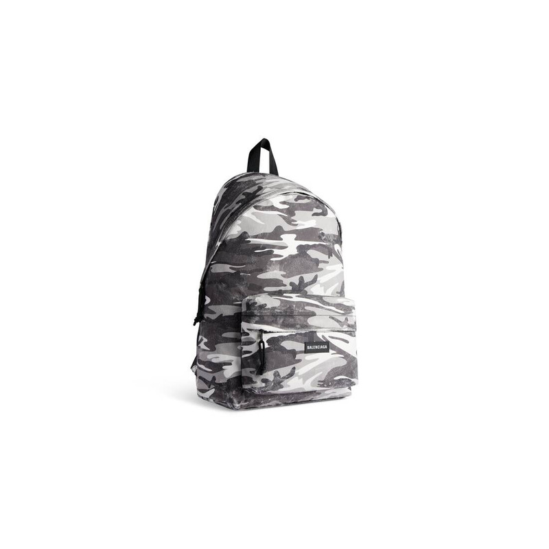 Men's Explorer Backpack Camo Print in Grey 4