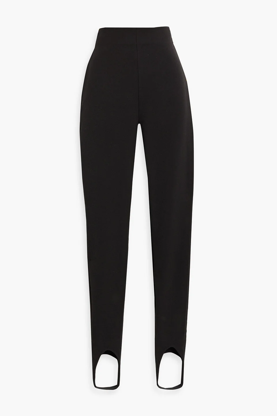 Cotton-blend stirrup leggings - 1