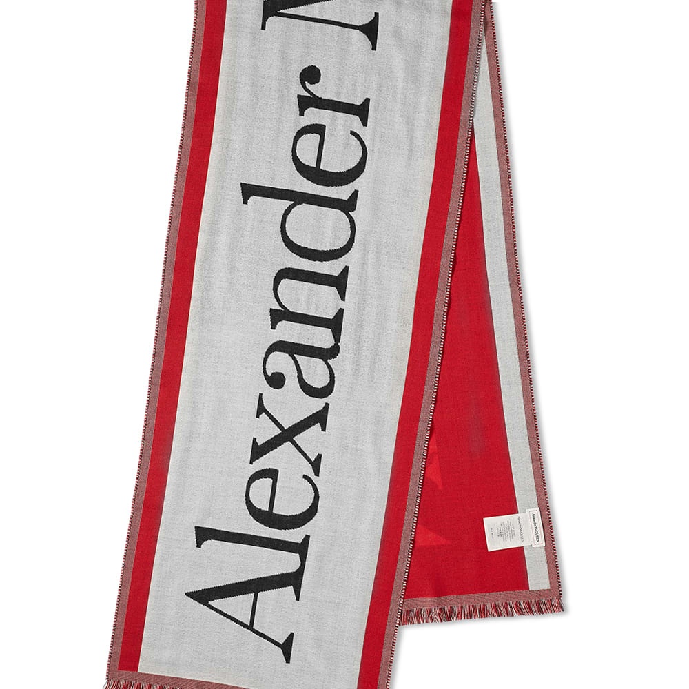 Alexander McQueen Oversize Logo Scarf - 2